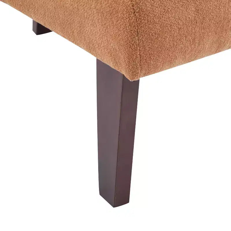 Christopher Knight Home Carla Chaise d'appoint rembourrée moderne du milieu du siècle avec dossier incurvé