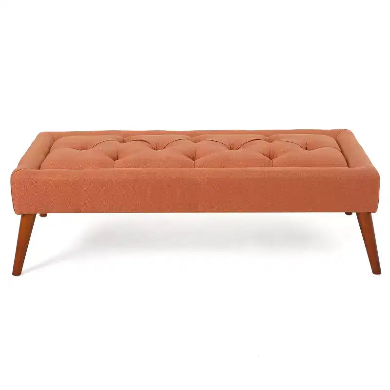 GDFStudio Chatham Pouf capitonné mi-siècle moderne 50