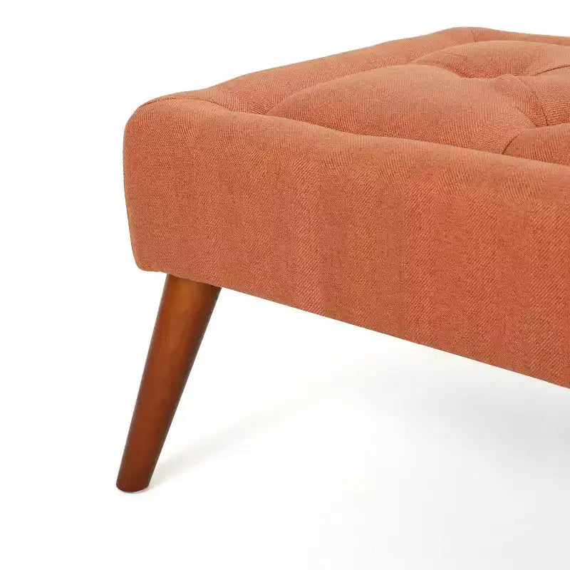 GDFStudio Chatham Pouf capitonné mi-siècle moderne 50