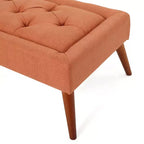 GDFStudio Chatham Pouf capitonné mi-siècle moderne 50