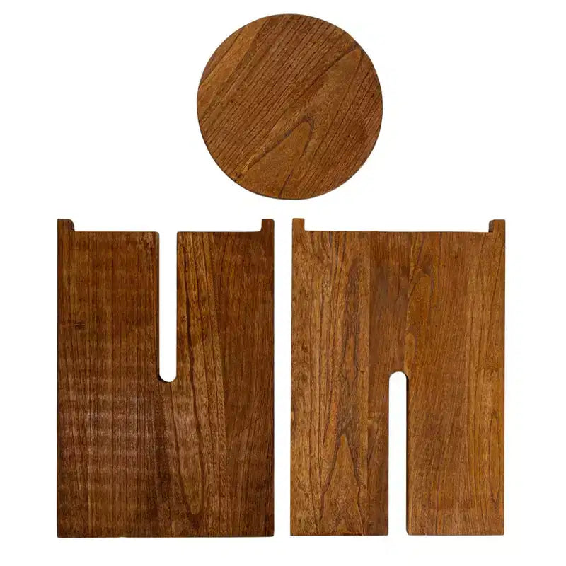 Table d'appoint ronde Storied Home