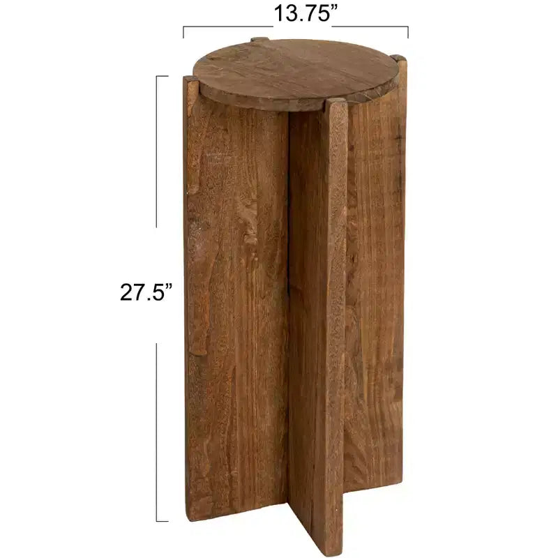 Table d'appoint ronde Storied Home