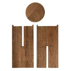 Table d'appoint ronde Storied Home
