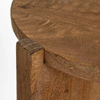 Table d'appoint ronde Storied Home