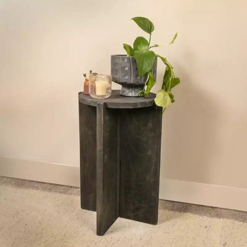Table d'appoint ronde Storied Home