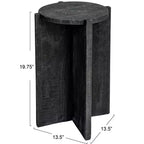 Table d'appoint ronde Storied Home
