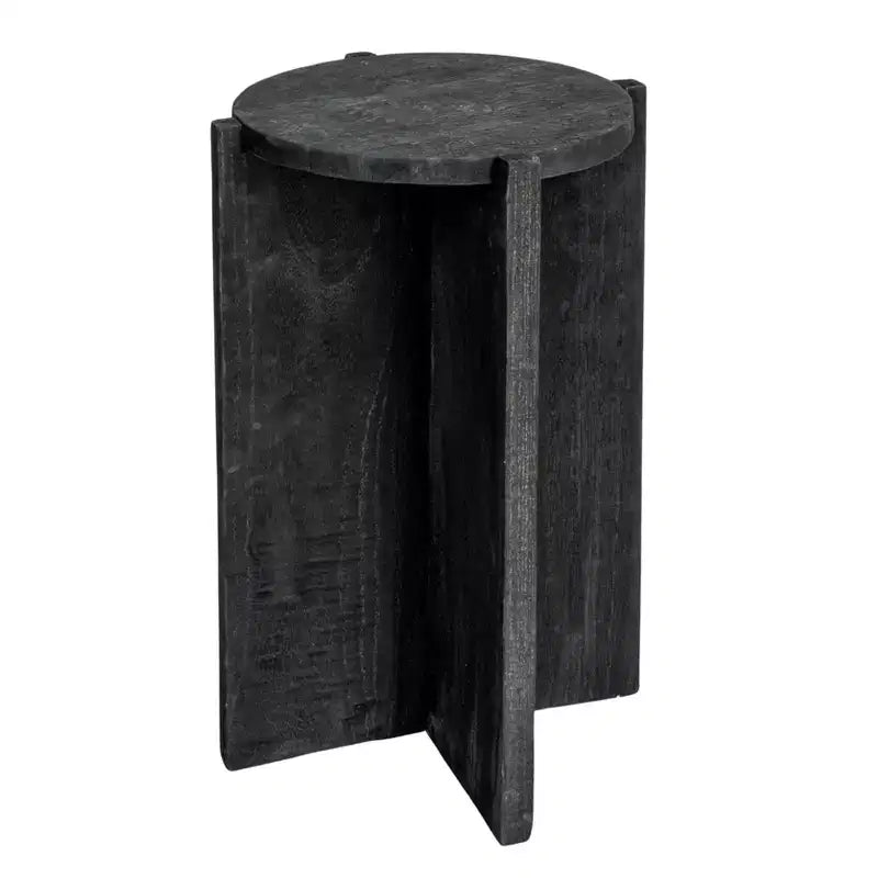 Table d'appoint ronde Storied Home