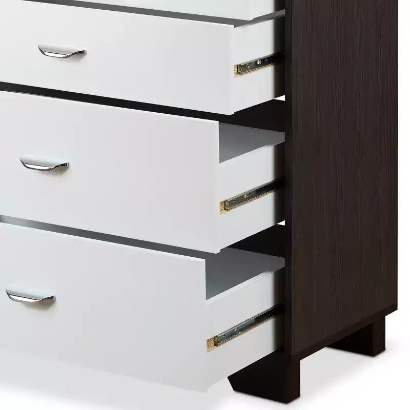 Commode GDFStudio Colbert à 5 tiroirs en bois de 47 po