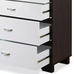 Commode GDFStudio Colbert à 5 tiroirs en bois de 47 po