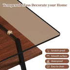Table Basse en Verre Moderne Table de Salon Table d'Appoint - ModernLuxe