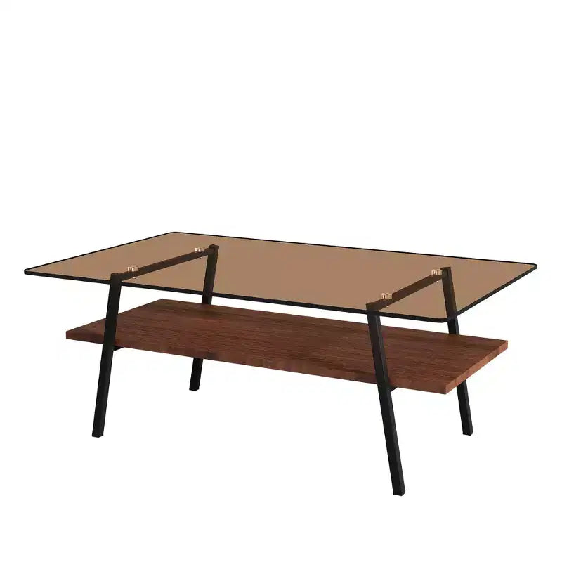 Table Basse en Verre Moderne Table de Salon Table d'Appoint - ModernLuxe