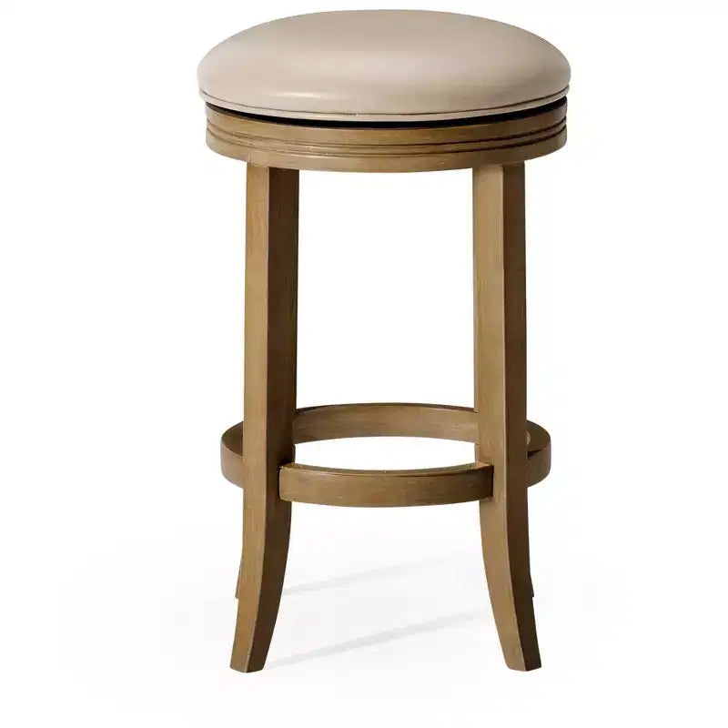 Tabouret de comptoir de cuisine Maven Lane Eva avec similicuir 26