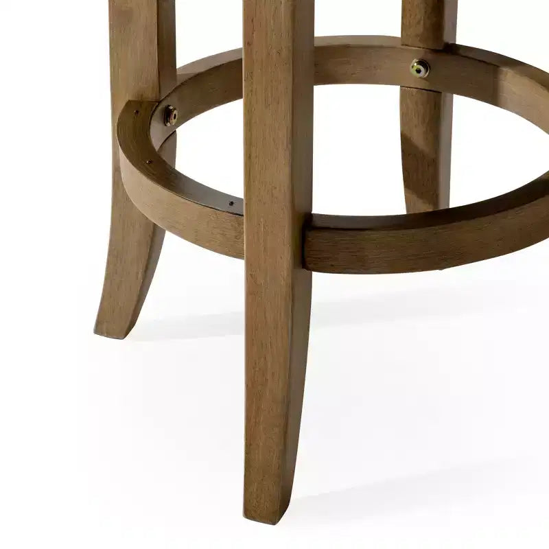Tabouret de comptoir de cuisine Maven Lane Eva avec similicuir 26