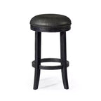 Tabouret de comptoir de cuisine Maven Lane Eva avec similicuir 26