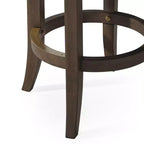 Tabouret de comptoir de cuisine Maven Lane Eva avec similicuir 26