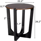 Christopher Knight Home Ensemble de tables basses et d'appoint modernes en bois d'acacia Vandor