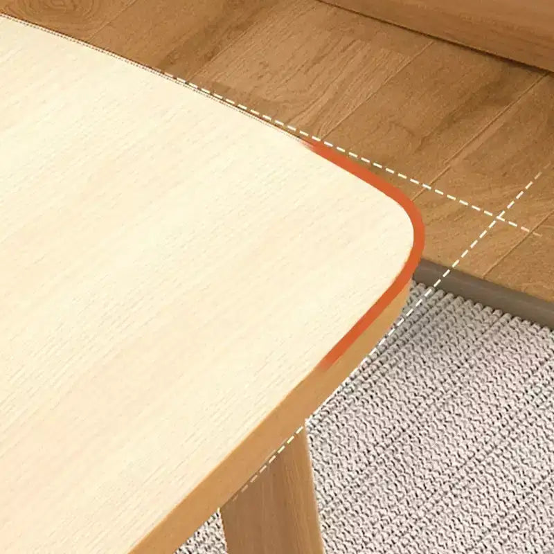 Table basse moderne en bois, petite table d'appoint de canapé pliable, table basse rectangulaire multifonctionnelle, table d'appoint pour petits espaces, salon