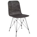 Chaise de salle à manger tressée Minerva (lot de 2) - DCH6508 - Safavieh