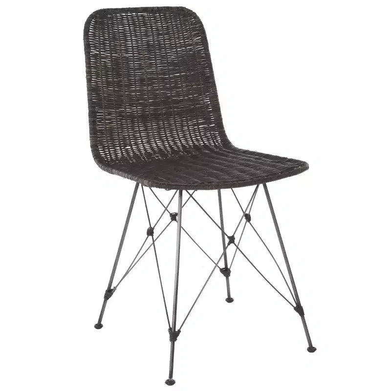 Chaise de salle à manger tressée Minerva (lot de 2) - DCH6508 - Safavieh