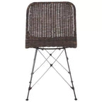 Chaise de salle à manger tressée Minerva (lot de 2) - DCH6508 - Safavieh