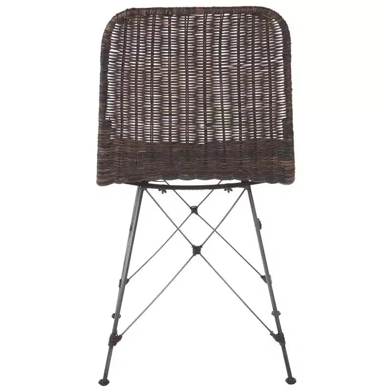 Chaise de salle à manger tressée Minerva (lot de 2) - DCH6508 - Safavieh