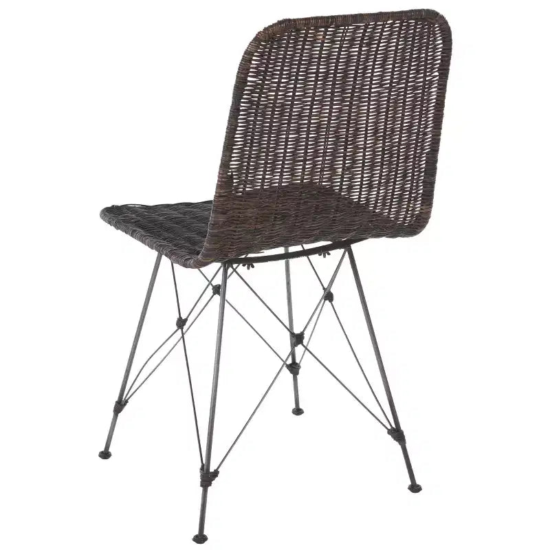 Chaise de salle à manger tressée Minerva (lot de 2) - DCH6508 - Safavieh