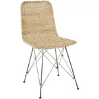 Chaise de salle à manger tressée Minerva (lot de 2) - DCH6508 - Safavieh