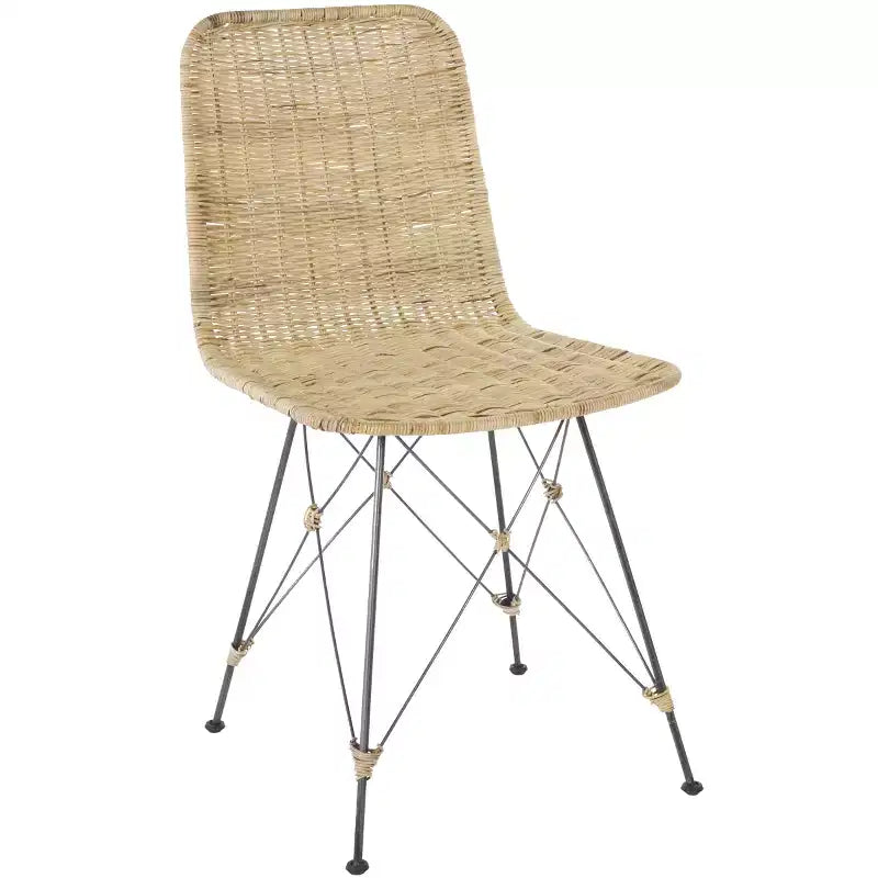 Chaise de salle à manger tressée Minerva (lot de 2) - DCH6508 - Safavieh