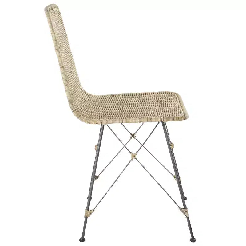 Chaise de salle à manger tressée Minerva (lot de 2) - DCH6508 - Safavieh