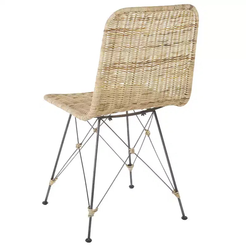 Chaise de salle à manger tressée Minerva (lot de 2) - DCH6508 - Safavieh
