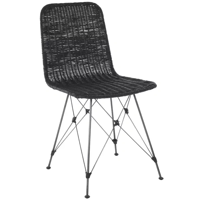 Chaise de salle à manger tressée Minerva (lot de 2) - DCH6508 - Safavieh