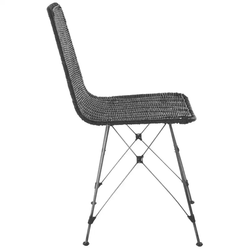 Chaise de salle à manger tressée Minerva (lot de 2) - DCH6508 - Safavieh