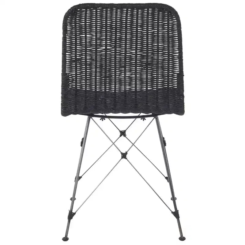 Chaise de salle à manger tressée Minerva (lot de 2) - DCH6508 - Safavieh