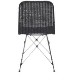 Chaise de salle à manger tressée Minerva (lot de 2) - DCH6508 - Safavieh