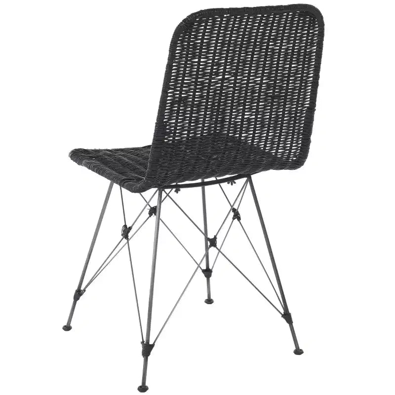Chaise de salle à manger tressée Minerva (lot de 2) - DCH6508 - Safavieh