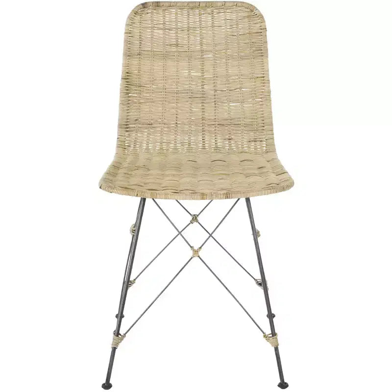 Chaise de salle à manger tressée Minerva (lot de 2) - DCH6508 - Safavieh