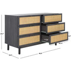 Commode Aino 6 Tiroirs - DRS9600 - Safavieh