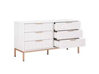 Commode 6 tiroirs Lylia - DRS9604 - Safavieh