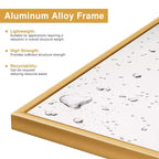 Miroir 67x28 classique à arche, pleine longueur, avec cadre en bois blanc, résistant aux intempéries, pour salle de bain, entrée de chambre, salon/dressing