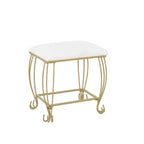 Ensemble de coiffeuse Bestier avec miroir et tabouret, table de maquillage blanche avec tiroirs pour filles, femmes, chambre à coucher, cadeau