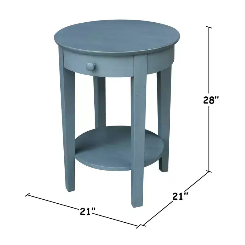 Table d'appoint Phillips International Concepts avec tiroir