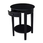 Table d'appoint Phillips International Concepts avec tiroir