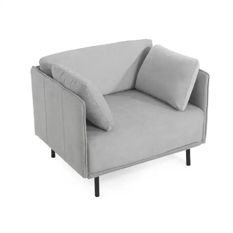 Fauteuil relax MAYEERTY 39 vintage marron en similicuir avec revêtement polyester/PU, structure en bois et pieds en acier
