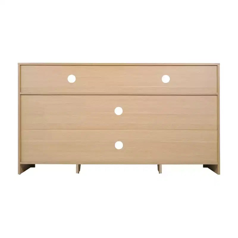 Buffet de cuisine moderne du milieu du siècle Malaki de Flash Furniture avec 2 portes à fermeture douce et étagère centrale réglable, meuble TV pour téléviseurs jusqu'à 65 pouces