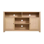 Buffet de cuisine moderne du milieu du siècle Malaki de Flash Furniture avec 2 portes à fermeture douce et étagère centrale réglable, meuble TV pour téléviseurs jusqu'à 65 pouces