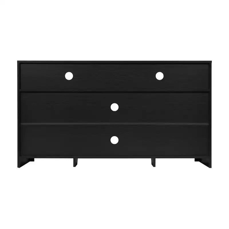 Buffet de cuisine moderne du milieu du siècle Malaki de Flash Furniture avec 2 portes à fermeture douce et étagère centrale réglable, meuble TV pour téléviseurs jusqu'à 65 pouces