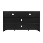 Buffet de cuisine moderne du milieu du siècle Malaki de Flash Furniture avec 2 portes à fermeture douce et étagère centrale réglable, meuble TV pour téléviseurs jusqu'à 65 pouces