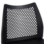 Lot de 3 tabourets de comptoir empilables Flash Furniture Hercules avec dossier ventilé et piètement luge enduit de poudre