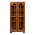 Window Pane Media Cabinet - Oak - SEI