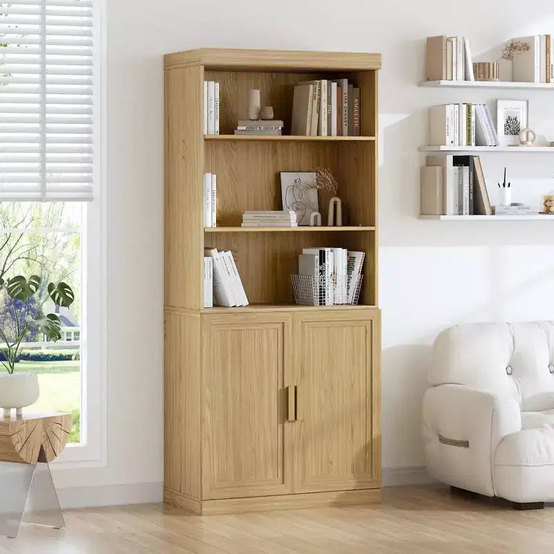 PexFix Bibliothèque en bois avec étagères réglables 72x31x16